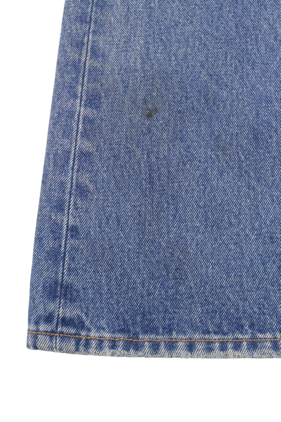 OFF-WHITE c/o VIRGIL ABLOH Slim Flared 5PKT moteriški džinsai W26 mėlyni išblukę bateliai 