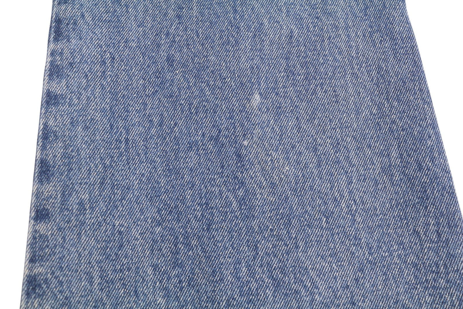 OFF-WHITE c/o VIRGIL ABLOH Slim Flared 5PKT moteriški džinsai W26 mėlyni išblukę bateliai 