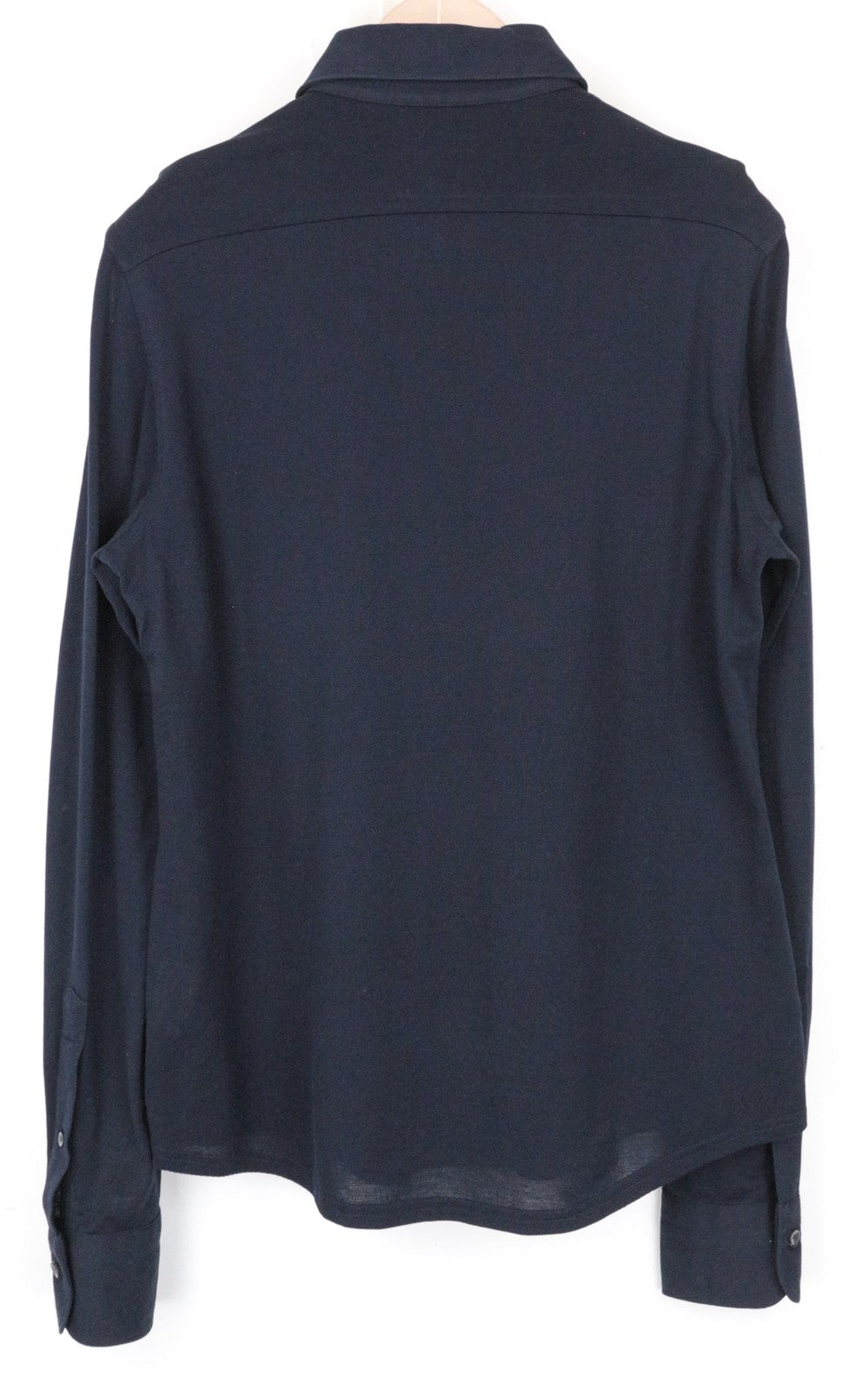 SUITSUPPLY vyriški formalūs marškinėliai, 37/14 1/2, tamsiai mėlyni, medvilniniai, ploni, iškirpti, ypač kirpti 