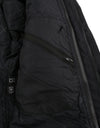 Juoda poliamido striukė