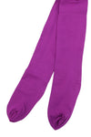 Violetinės nailoninės pėdkelnės