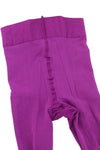 Violetinės nailoninės pėdkelnės