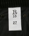 Trousers Charlotte Black Velvet Stripe