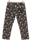 Boy tiesios kelnės „Lunar Petal“ iš velvetino