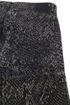 Boyfriend džinsai „Brown Snake Jacquard“