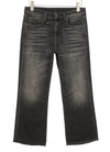 Jeans Joan Cropped Flare Abbey Black