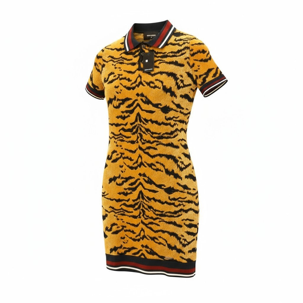 Yellow Viscose Dress
