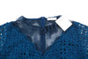 Blue Polyester Dress