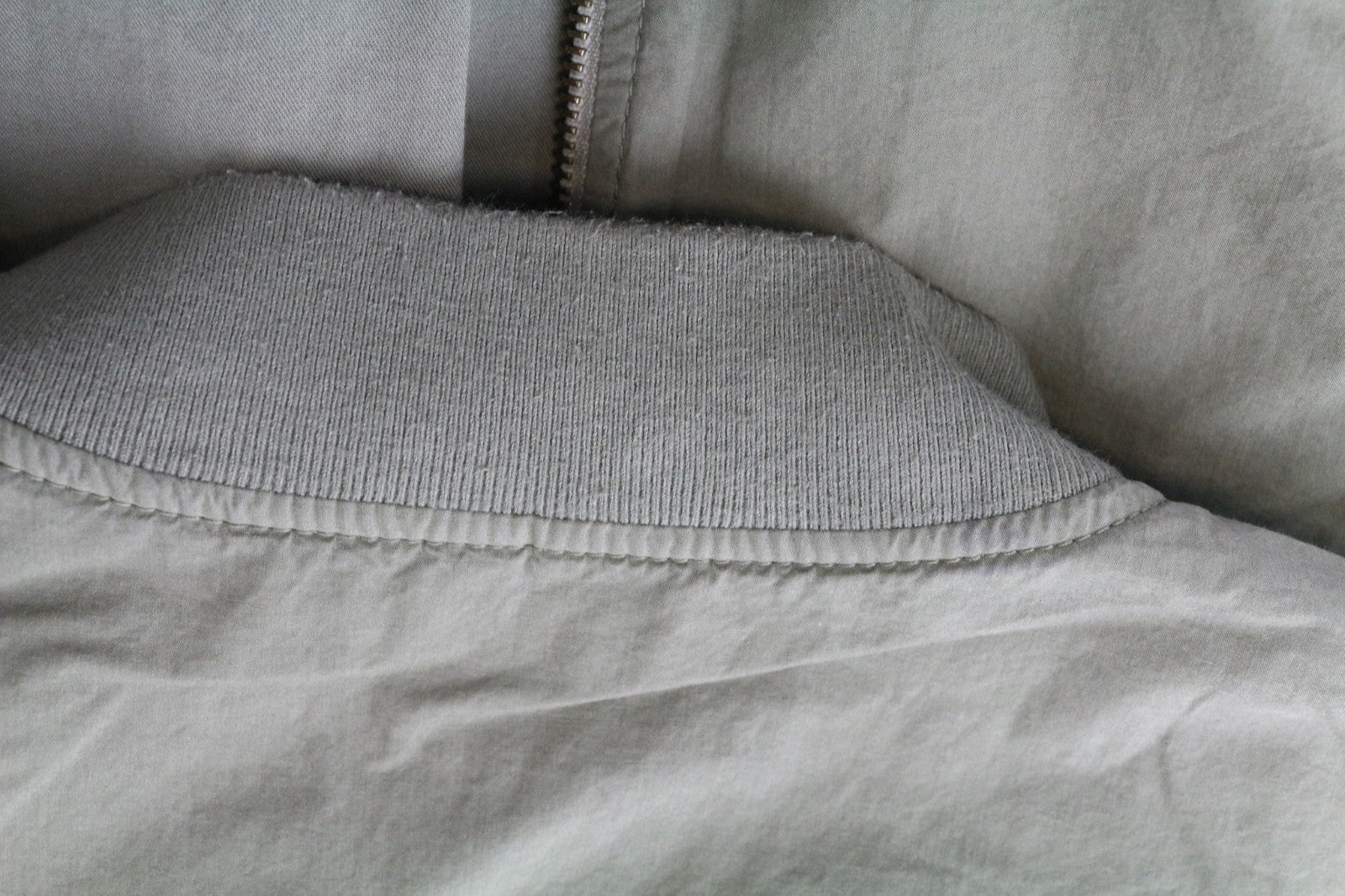 RICHMOND vyriška bomber striukė 48 žalia grynos medvilnės lengva laisvalaikio stiliaus 