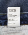 Atvartomi džinsai Boy tiesaus kirpimo Dalston Selvedge Blue Stretch