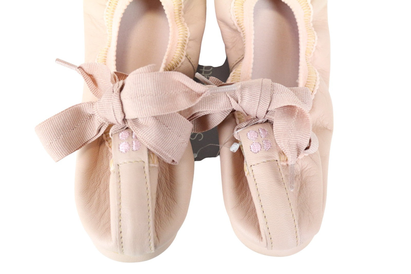 SWEATY BETTY Prima moteriški baleto bateliai, UK7, rožinės spalvos, žemo viršutinio stiliaus, medvilniniai. 