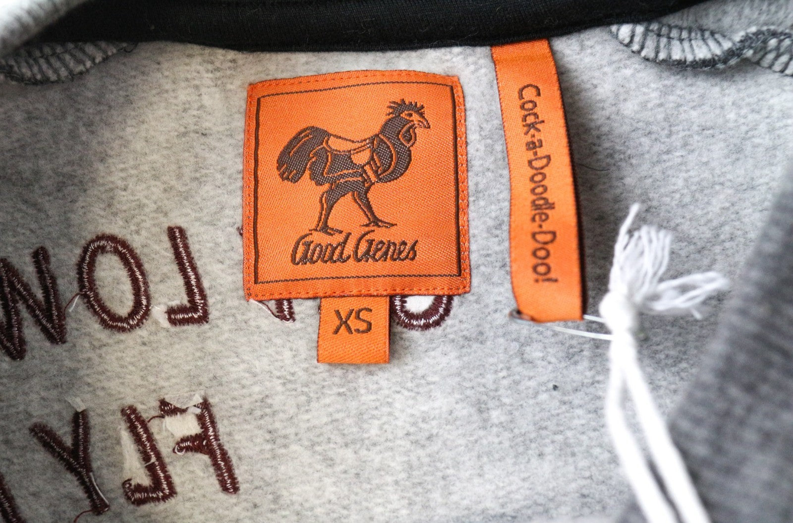 GOOD GENES moteriškas džemperis pilkos spalvos mišinio laisvalaikio palaidinė ilgomis rankovėmis XS dydžio 