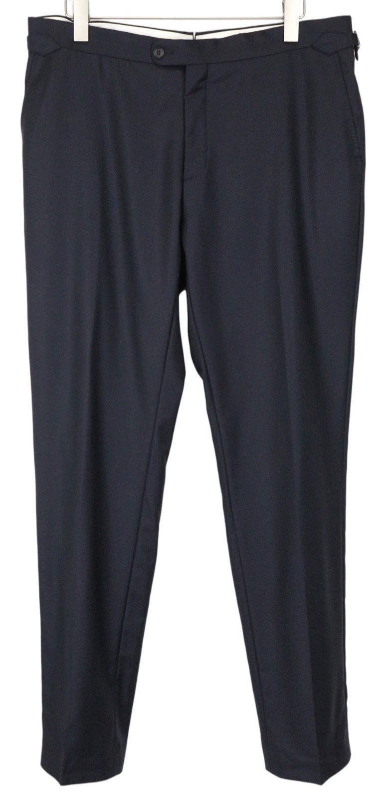 SUITSUPPLY Ferrara Men's 2Pc Suit UK44R Navy Wool Trousers Waistcoat Classic