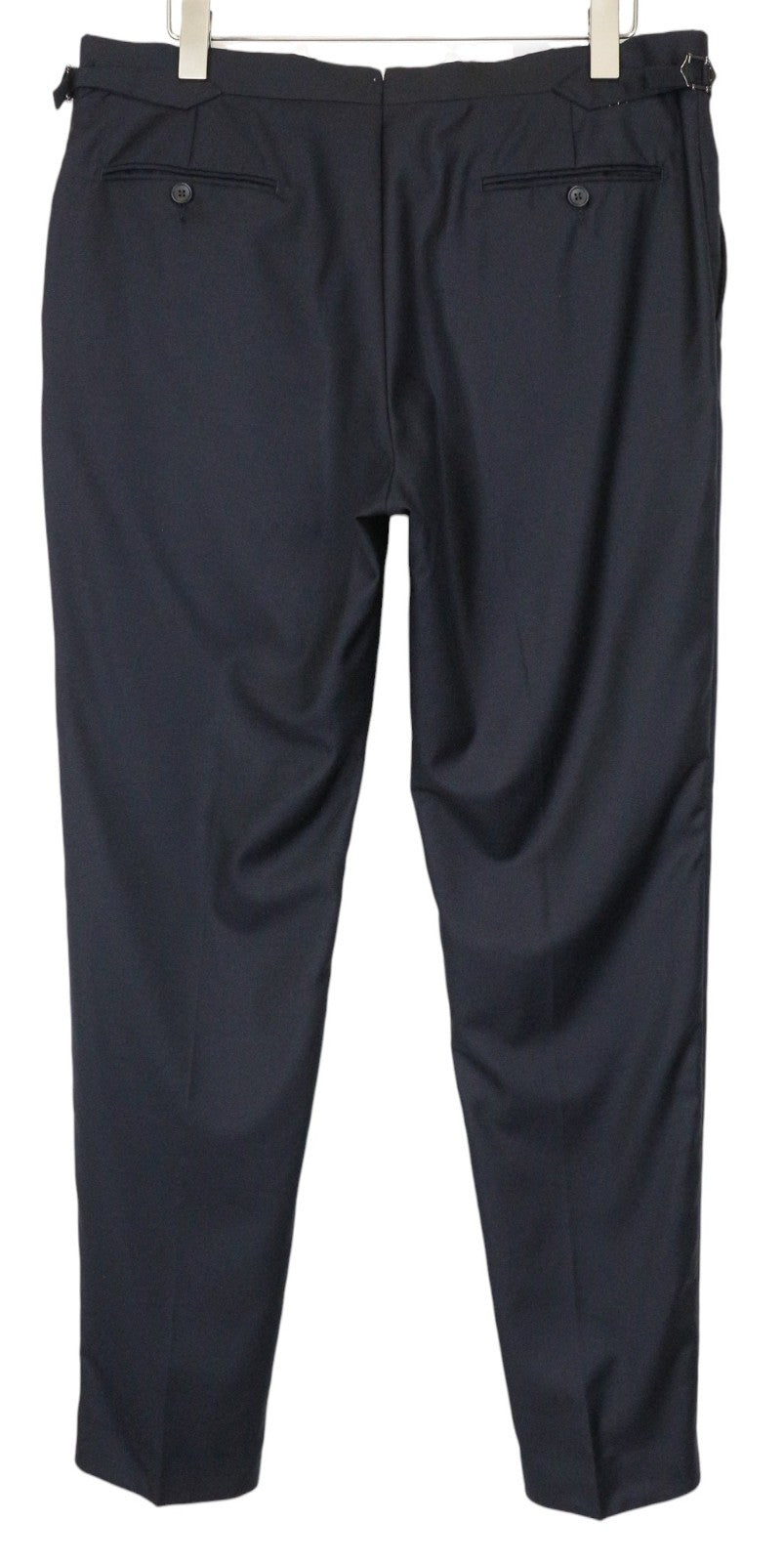 SUITSUPPLY Ferrara Men's 2Pc Suit UK44R Navy Wool Trousers Waistcoat Classic