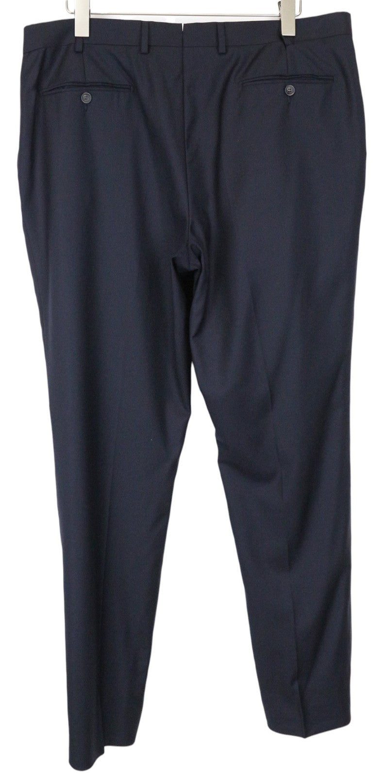 SUITSUPPLY Ferrara Men's Suit UK46R Navy Blue Wool 2 Piece Trousers Waistcoat