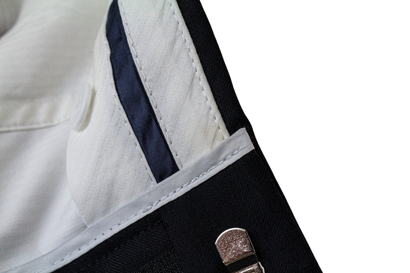 SUITSUPPLY Ferrara Men's Suit UK46R Navy Blue Wool 2 Piece Trousers Waistcoat