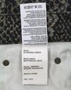 Jeans Boyfriend Brown Snake Jacquard