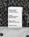 Jeans Boyfriend Brown Snake Jacquard