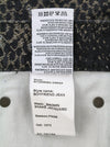 Jeans Boyfriend Brown Snake Jacquard