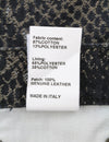 Jeans Boyfriend Brown Snake Jacquard