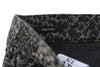 Jeans Boyfriend Brown Snake Jacquard