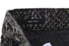 Jeans Boyfriend Brown Snake Jacquard