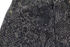 Boyfriend džinsai „Brown Snake Jacquard“