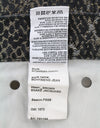 Jeans Boyfriend Brown Snake Jacquard
