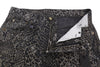 Boyfriend džinsai „Brown Snake Jacquard“