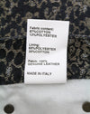 Jeans Boyfriend Brown Snake Jacquard