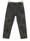 Boyfriend džinsai „Brown Snake Jacquard“