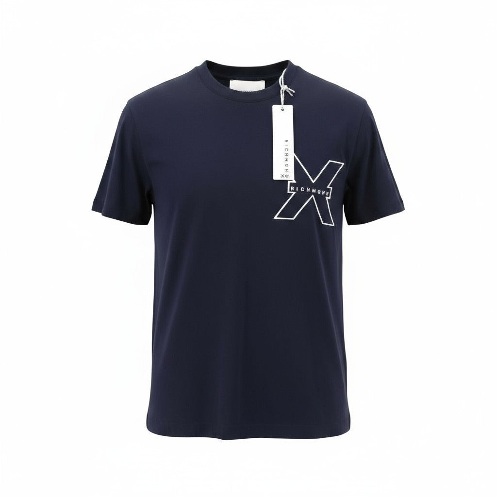 Blue Cotton T-Shirt