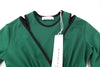 Green Polyester Dress