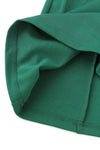 Green Polyester Dress