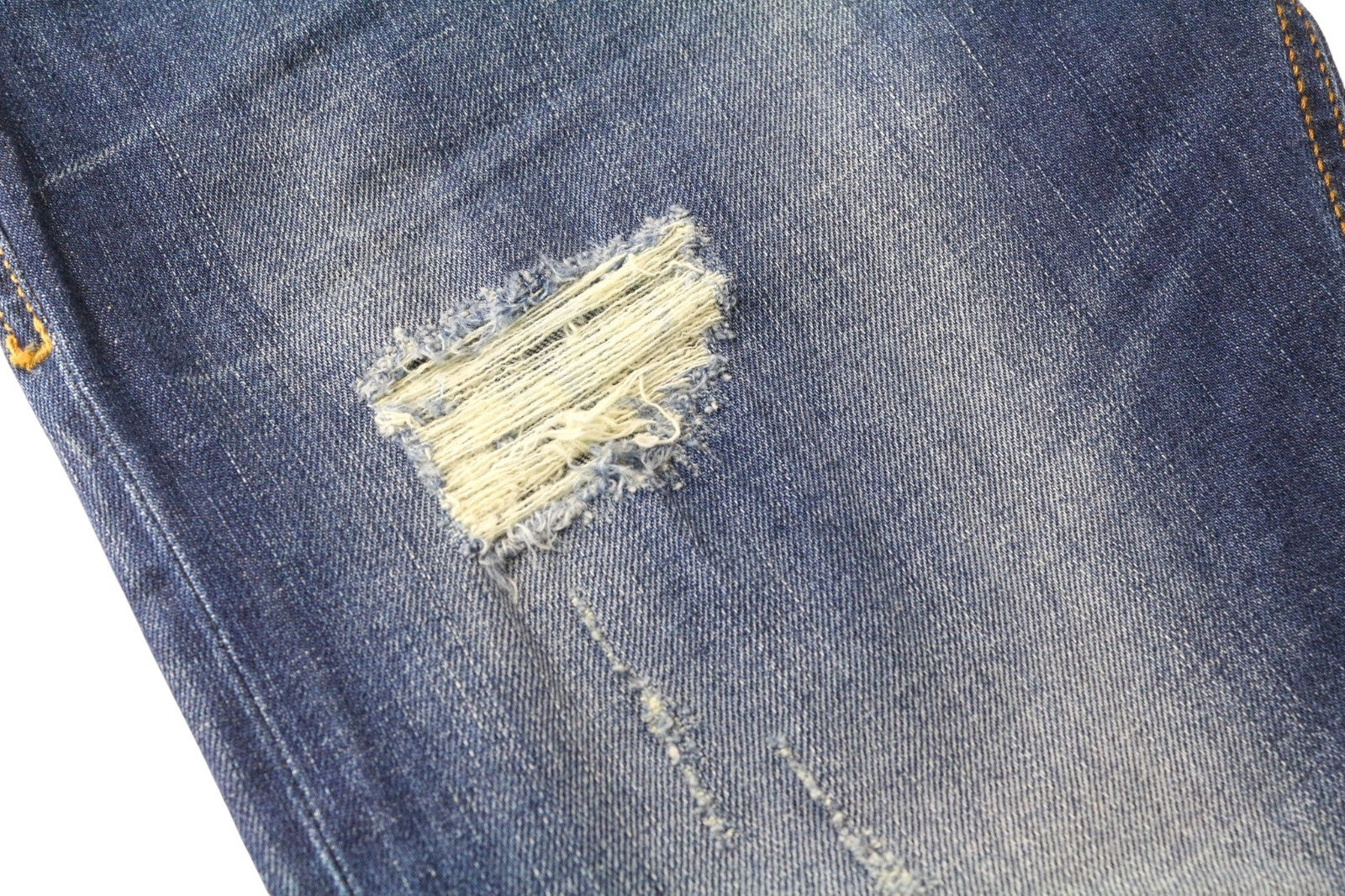 DIESEL Tepphar 084TX Men's Jeans W28/L32 Blue Stretch Cotton Slim Carrot Fit