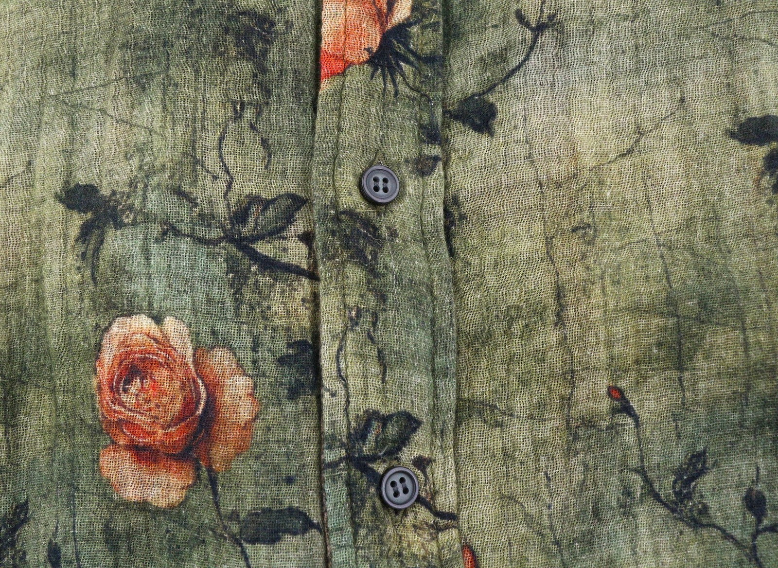 R13 dvipusė jumbo marškinių suknelė moterims M/L turkio spalvos gėlėta PF25 RRP899 