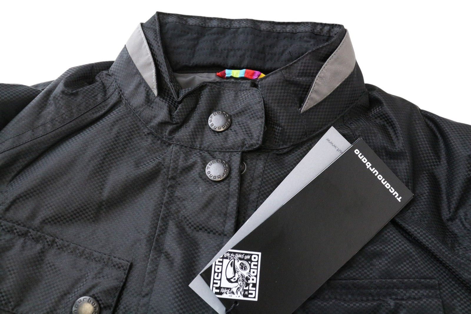 TUCANO URBANO Tina moteriška striukė M, juoda, pamušalu, motociklininkų, vieneilė 