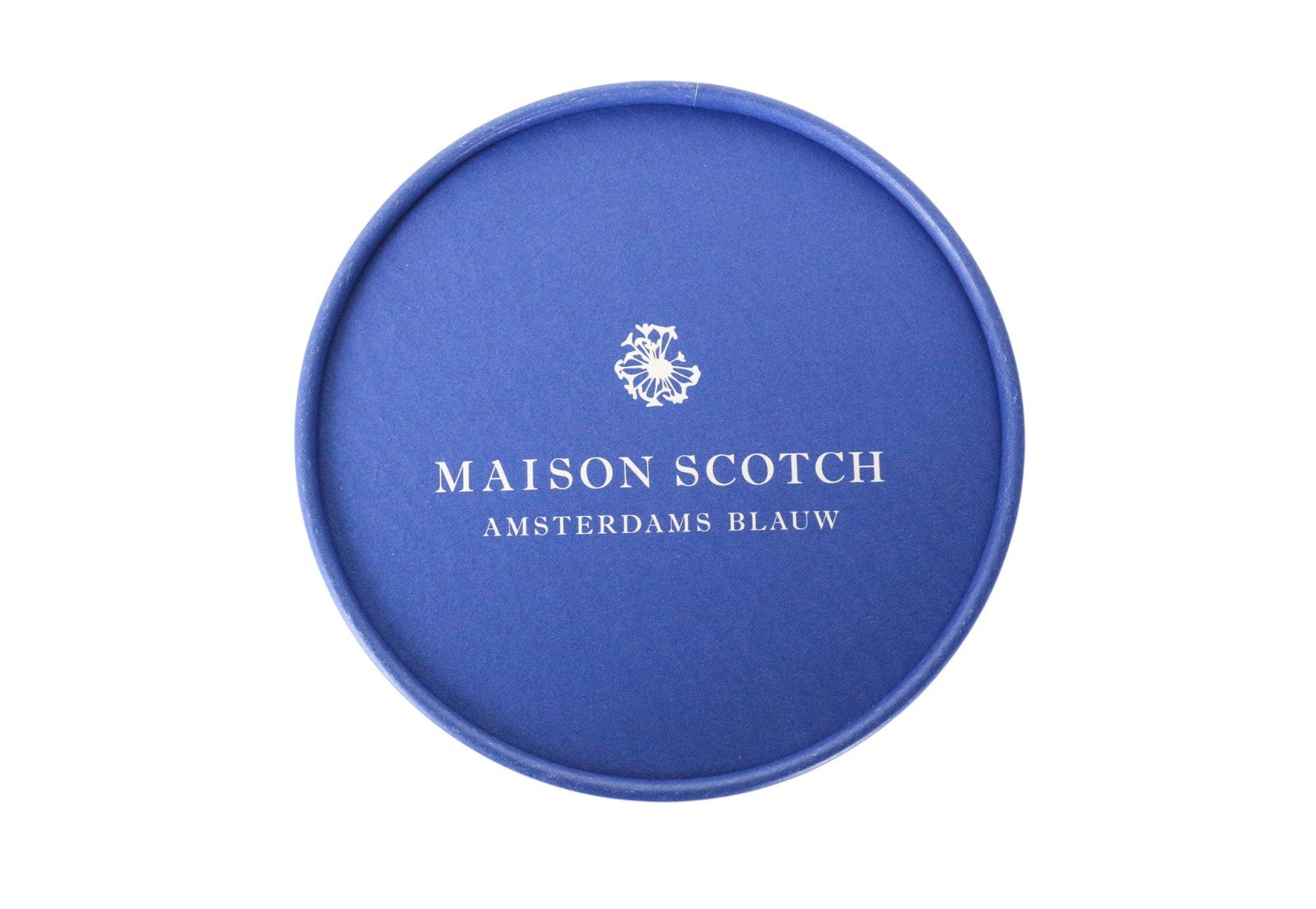 MAISON SCOTCH moteriškas diržas ~107 cm tamsiai rudas pintas sagtis laisvalaikio aksesuaras 