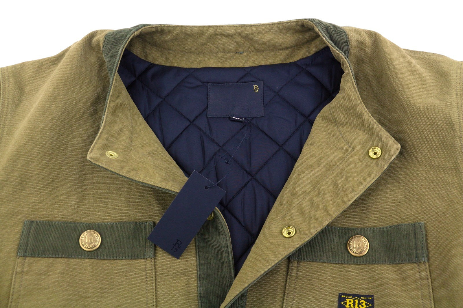 R13 moteriškas švarkas su virvelėmis, tamsiai rudos spalvos, didelis dydis, FW25, RRP1699 