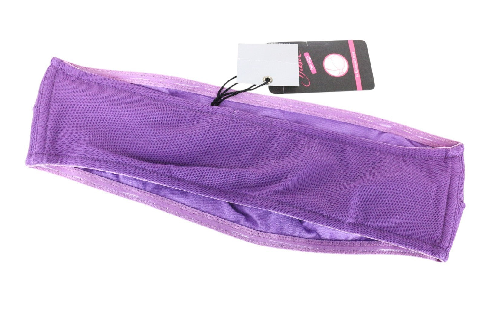 MAISON SCOTCH moteriška liemenėlė 75B violetinė su logotipu ir tampriu pamušalu, UK34B dydis 