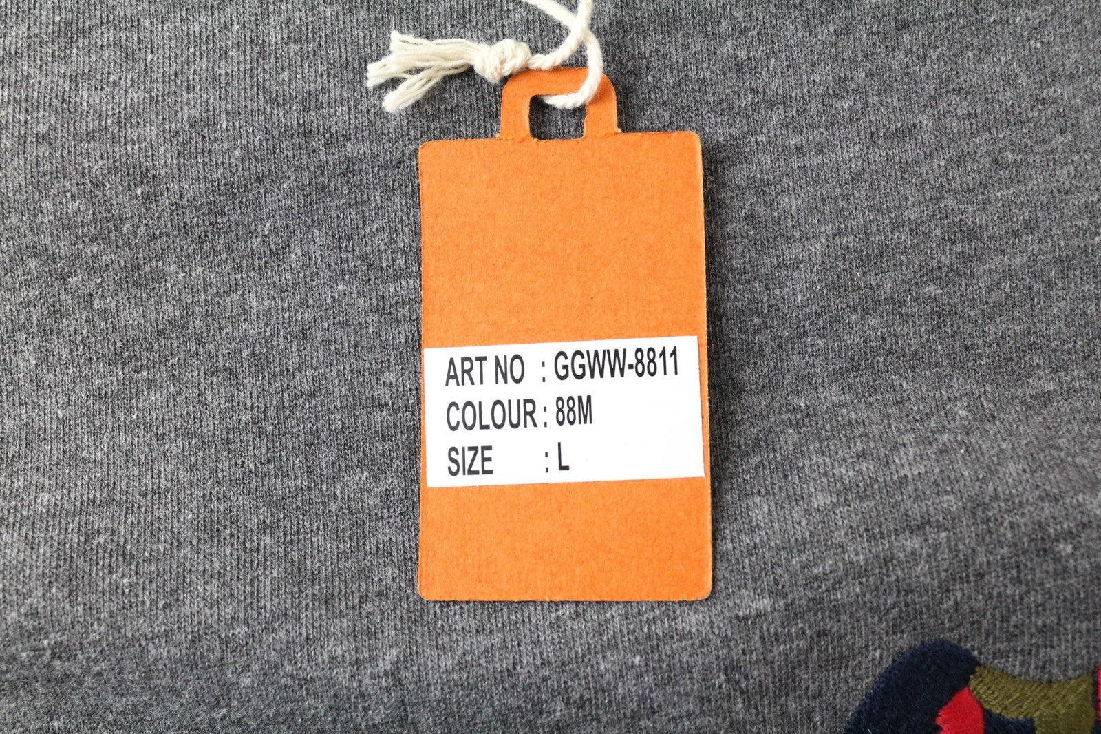 GOOD GENES vyriškas džemperis su pilku mišinio megztiniu logotipu ilgomis rankovėmis laisvalaikio palaidinė 