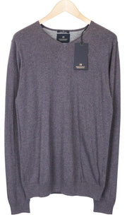 SCOTCH &amp; SODA Ams Couture vyriškas džemperis ~XS violetinės melanžo spalvos ilgomis rankovėmis 