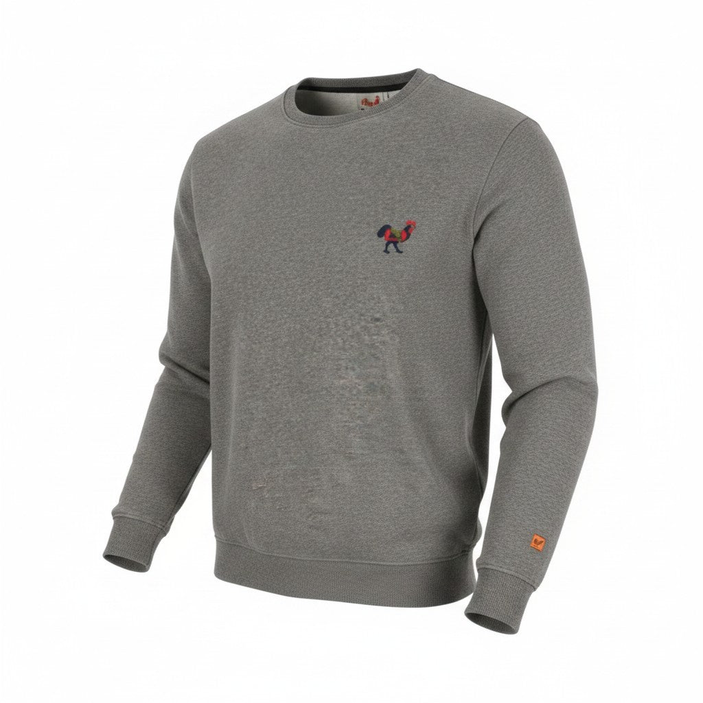Grey Cotton Sweatshirt