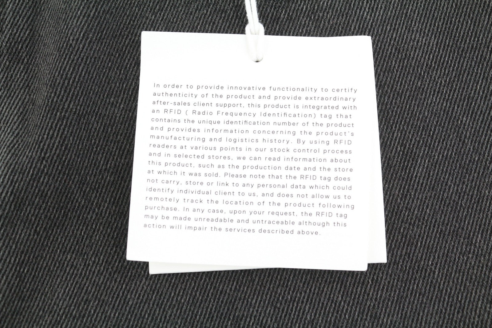 AMBUSH vyriški džinsai W31, juodi, laisvo kirpimo, su sagomis ir 5 kišenėmis, su logotipu 