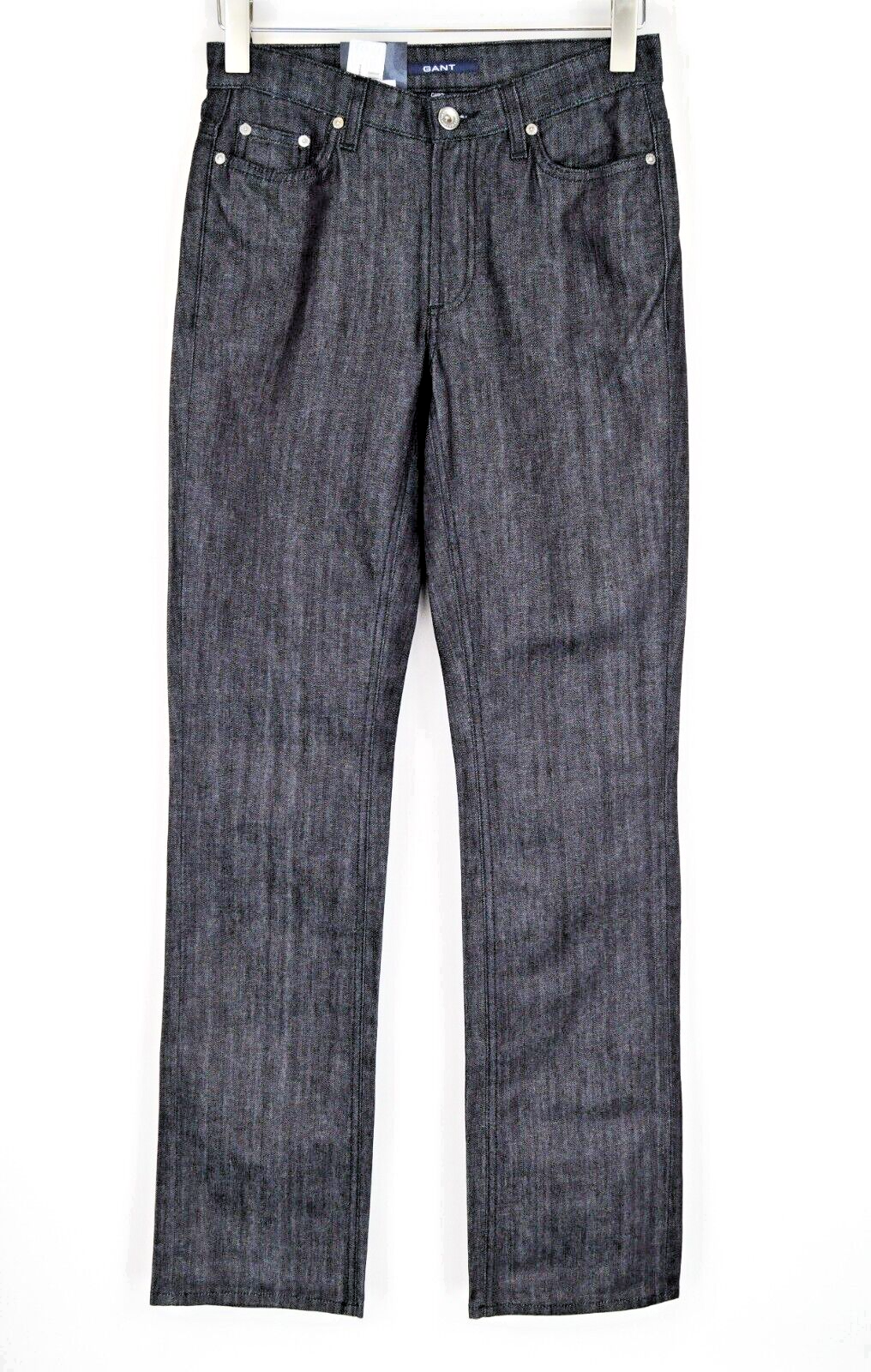 GANT Carol moteriški džinsai W29/L34 mėlyni, įprasto kirpimo, dažyti drabužiais, tamprūs. 