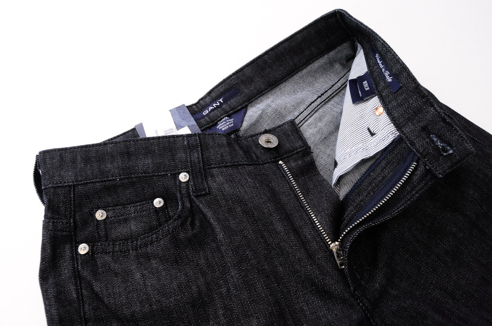 GANT Carol moteriški džinsai W29/L34 mėlyni, įprasto kirpimo, dažyti drabužiais, tamprūs. 