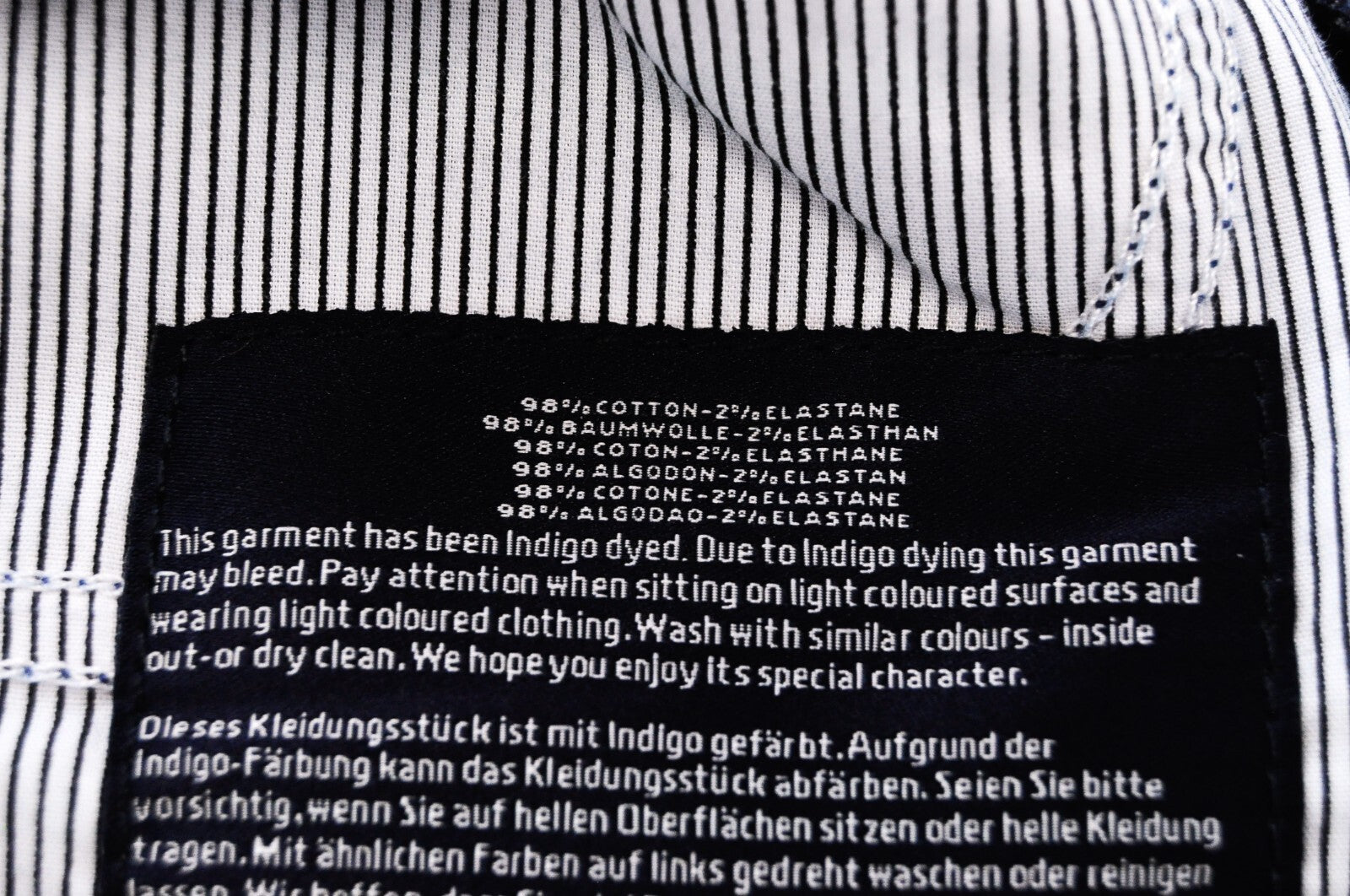 GANT Carol moteriški džinsai W29/L34 mėlyni, įprasto kirpimo, dažyti drabužiais, tamprūs. 