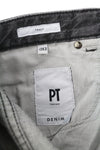 PT TORINO moteriški džinsai Tracy W30 pilko džinso Washed tiesaus kirpimo, iki kulkšnių