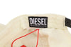 DIESEL Men Cap C-Syom OS White Baseball Embroidered Logo Cotton Casual Unisex