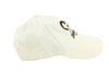 DIESEL Men Cap C-Syom OS White Baseball Embroidered Logo Cotton Casual Unisex